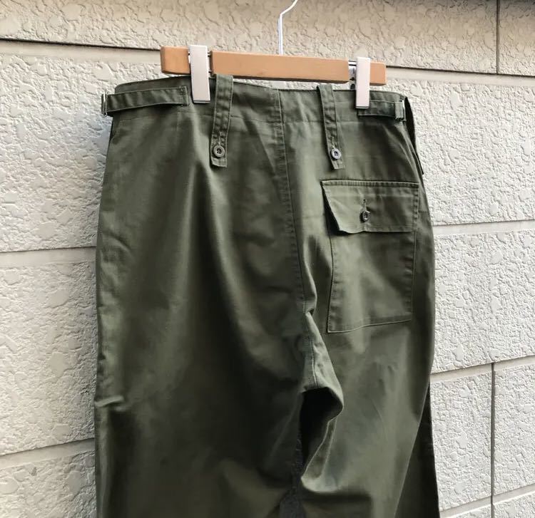USED 80s 90s 古着 イギリス軍 ミリタリーパンツ ファティーグ 軍パン ベイカーパンツ british army 実物 vintage ヴィンテージ 80/92/108