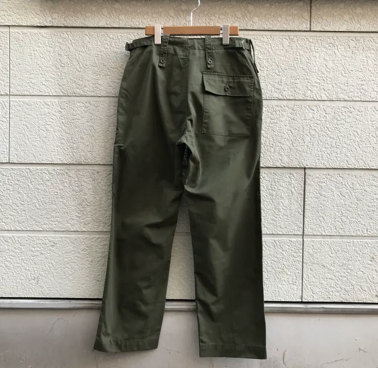 USED 80s 90s 古着 イギリス軍 ミリタリーパンツ ファティーグ 軍パン ベイカーパンツ british army 実物 vintage ヴィンテージ 80/92/108
