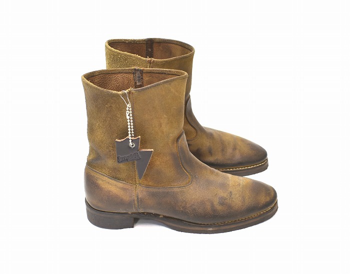 IrregulaR by ZIP STEVENSON(i regular bai Zip Stephen son)VINTAGE SUEDE PECOS BOOTS Vintage pekos boots suede 
