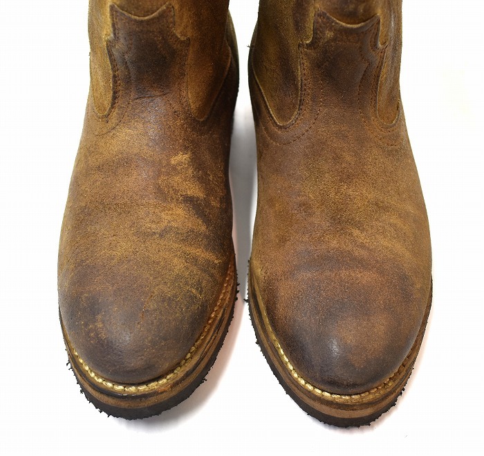 IrregulaR by ZIP STEVENSON（イレギュラー バイ ジップスティーブンソン）VINTAGE SUEDE PECOS BOOTSヴィンテージペコスブーツスエード_画像4