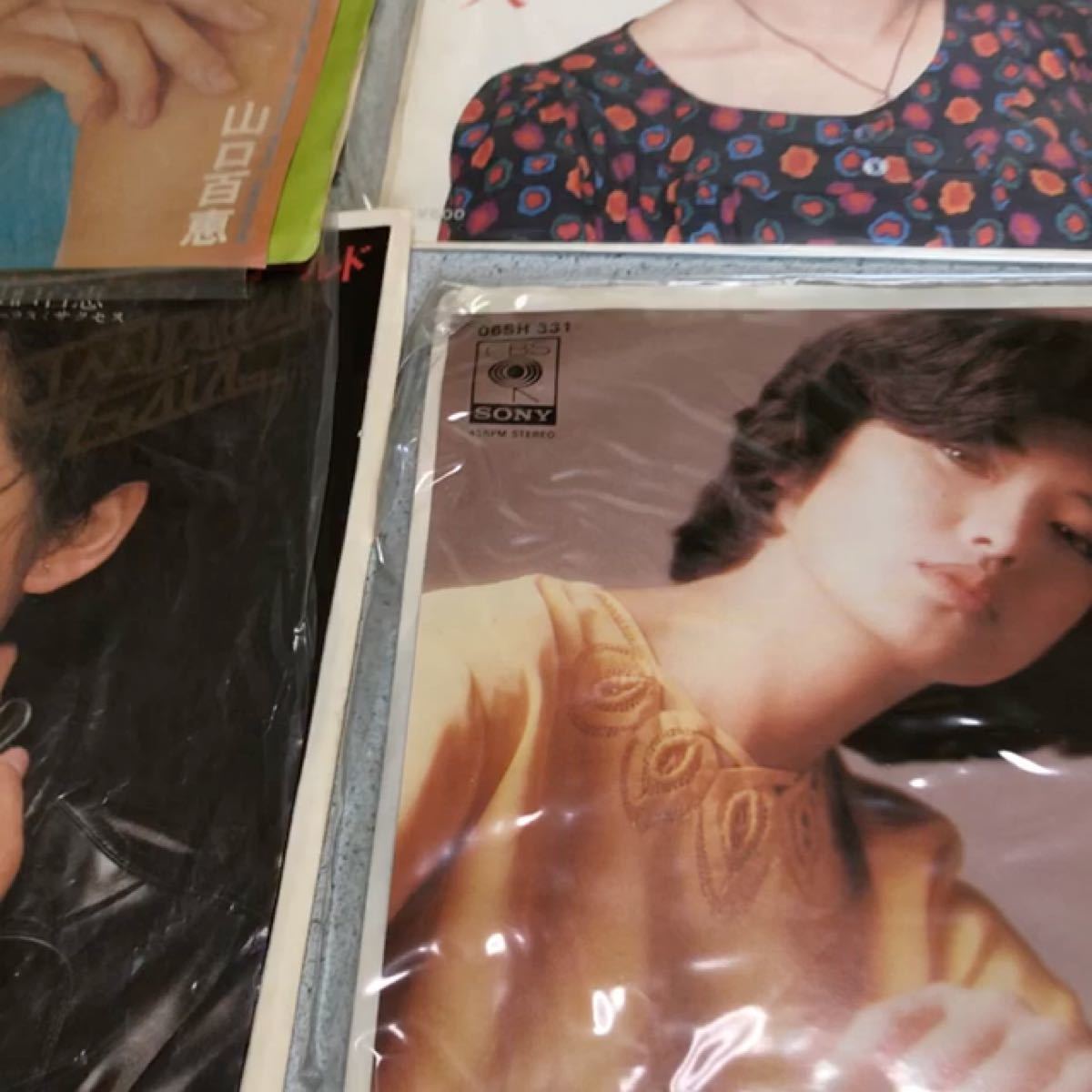 キャンデーズ&山口百恵レコード9枚セット