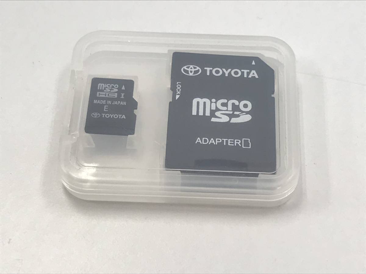 トヨタ 純正ナビ microSDカード