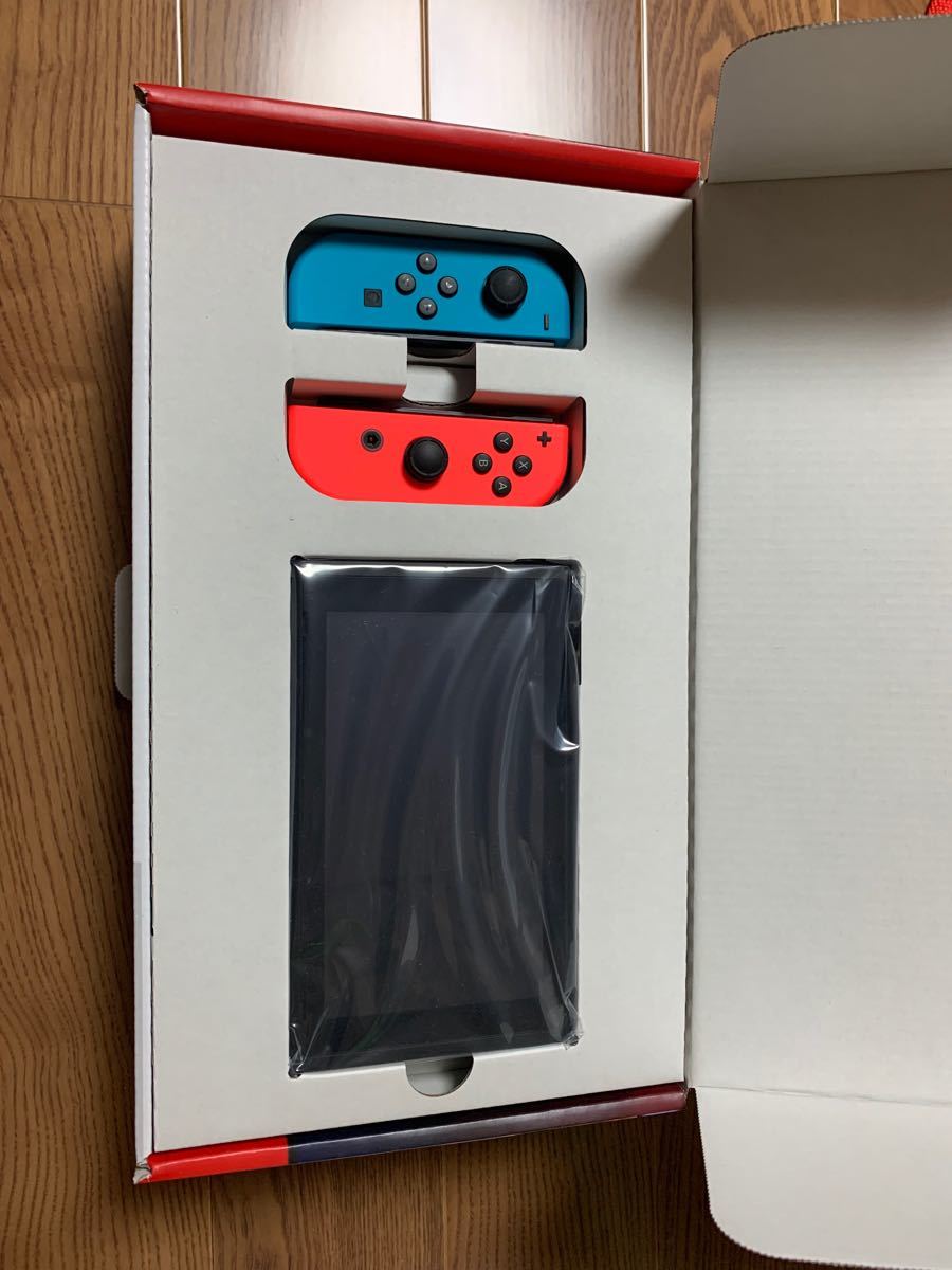 保証付き Nintendo Switch ニンテンドースイッチ ネオンブルー ネオンレッド 本体