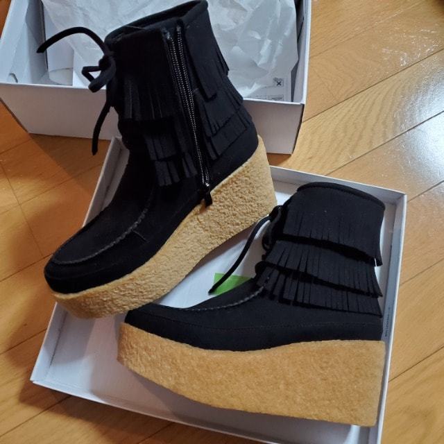 格安SALEスタート! ルイヴィトン ムートンスニーカー ダミエ柄