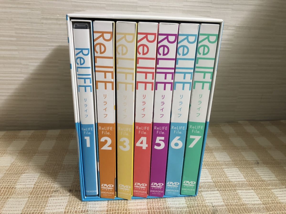 売れ筋新商品 ReLIFE リライフ 初回全7巻セットDVD アニメ - education