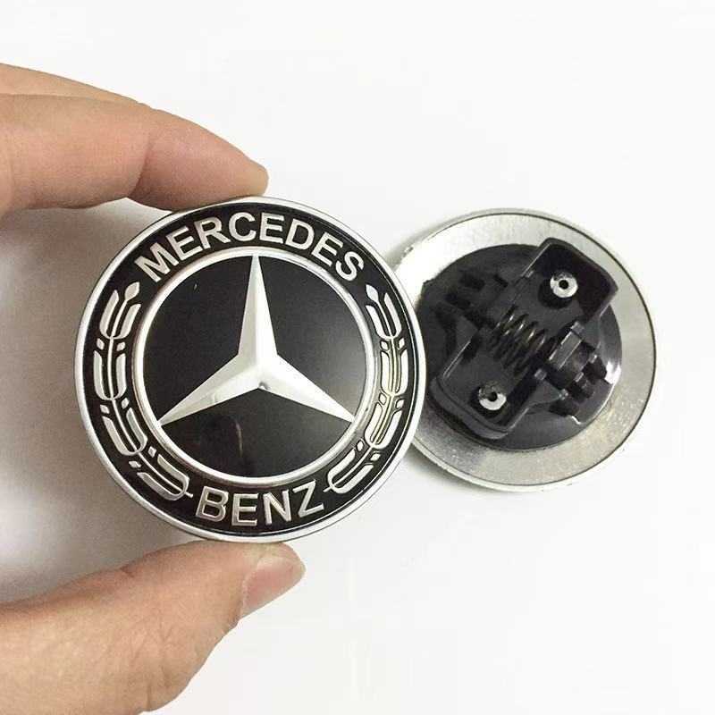 新型Mercedes Benz メルセデス ベンツ ボンネット バッチ エンブレム 直径約56mmw213 w212w205w204