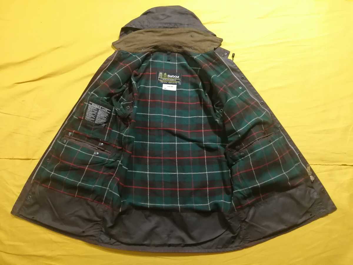 1984 c40 Barbour northumbria YKK棒ジップ 80s ビンテージ バブアー