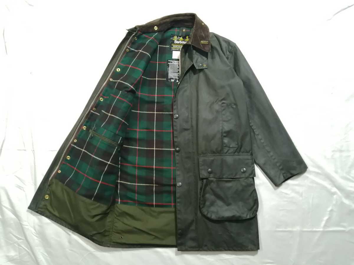 ミントコンディション 90年 c36 Barbour northumbria ノーザンブリア