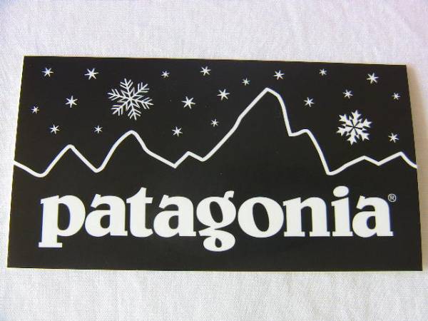 非売品 patagonia ホリディ 雪の結晶 フィッツロイ ステッカー フィッツロイ 雪の結晶 パタゴニア PATAGONIA patagonia_画像1