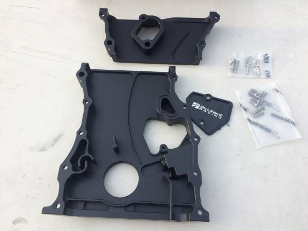 SKUNK2 K20 CNCタイミングチェーンカバー 黒 USDM RSX EP3 US仕様 K-swap 正規輸入品_裏側になります