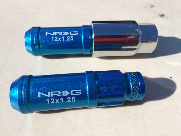 NRG 63mm колпак имеется стальная гайка 20шт.@ синий 12x1.25 B класса товар USDM 86 Nissan s клапан(лампа) Roo стандартный импортные товары немедленная уплата 