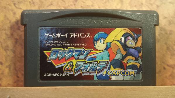 ◆GBA ロックマン&フォルテ CAPCOM 名作