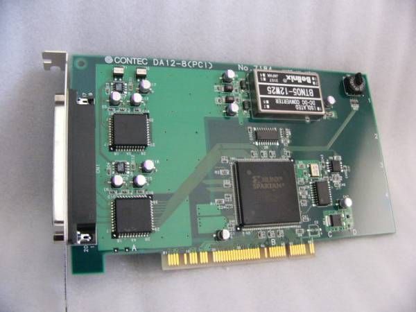 ★完動★ CONTEC DA変換PCIボード DA12-8(PCI) 12Bit 8CH_画像1