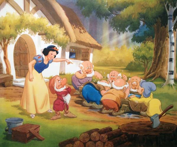 ディズニー 白雪姫 原画 セル画 限定 レア Disney 入手困難