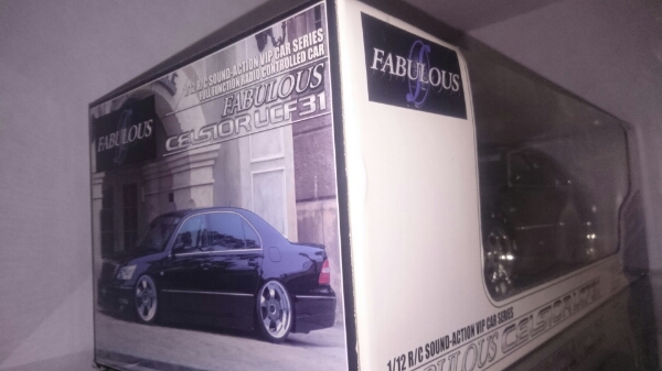 セルシオ 31 後期 ラジコン サウンド FABULOUS 1/12 未使用 生産終了 廃盤 入手困難 希少 _画像3