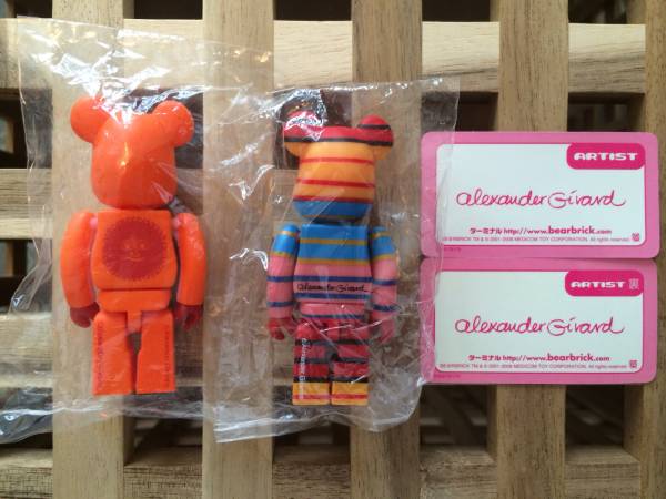 BE@RBRICK シリーズ17 アーティスト表/裏 Alexander Girard(ベアブリック・シークレット・アレキサンダージラルド)_画像2