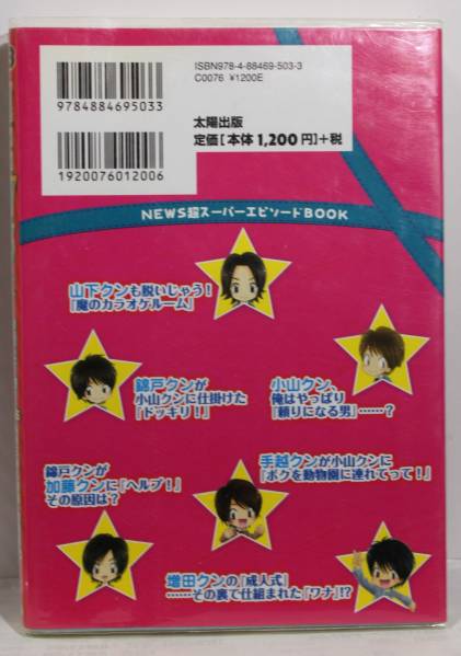 NWES1超スーパーエピソードBOOK　 Re:NEWS 中古品_画像2