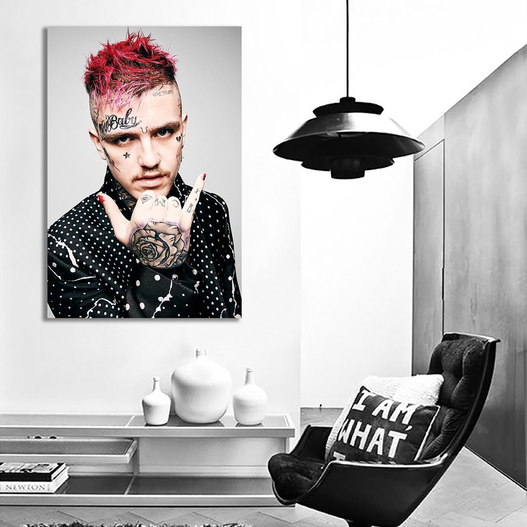 Lil Peep リル・ピープ 特大 ポスター 150x100cm 海外 ヒップホップ ラッパー アート インテリア グッズ 写真 雑貨 絵 大 おしゃれ 8_画像2