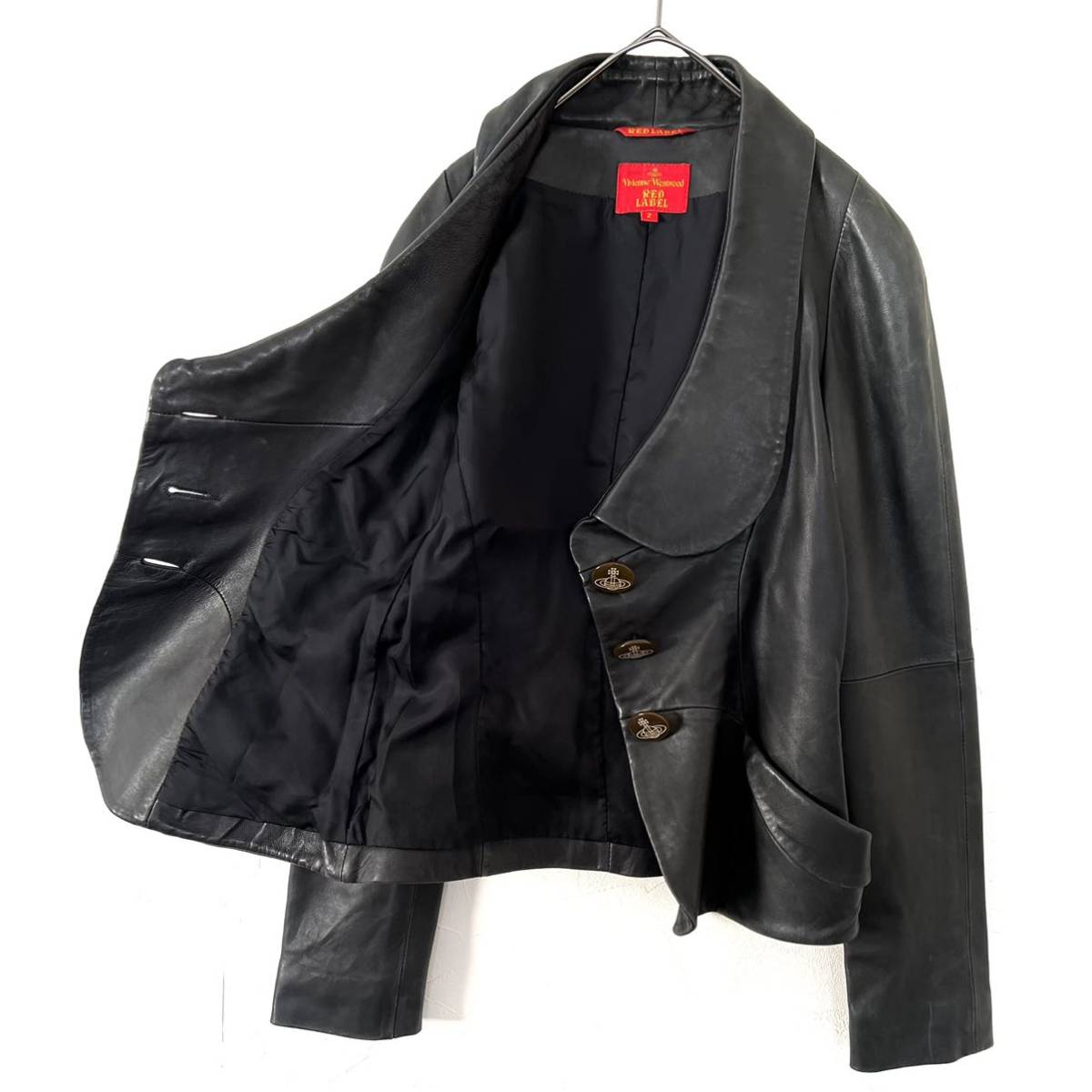 特価商品 激レア Vivienne Westwood ヴィヴィアン ジャケット 革ラベル