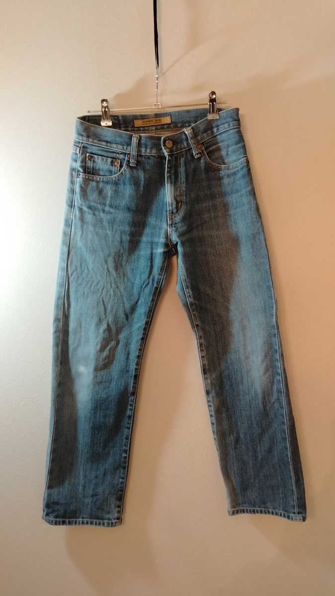 ユニクロ オリジナルベーシックライン ストレートジーンズ レギュラーフィット メンズ29インチ(73.5cm) オールドユニクロ_画像1