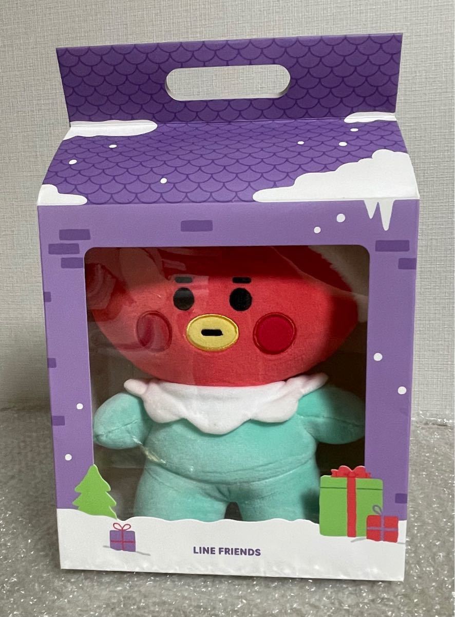 BTS BT21 ホリデーぬいぐるみ スタンディング 人形 TATA テヒョン テテ V