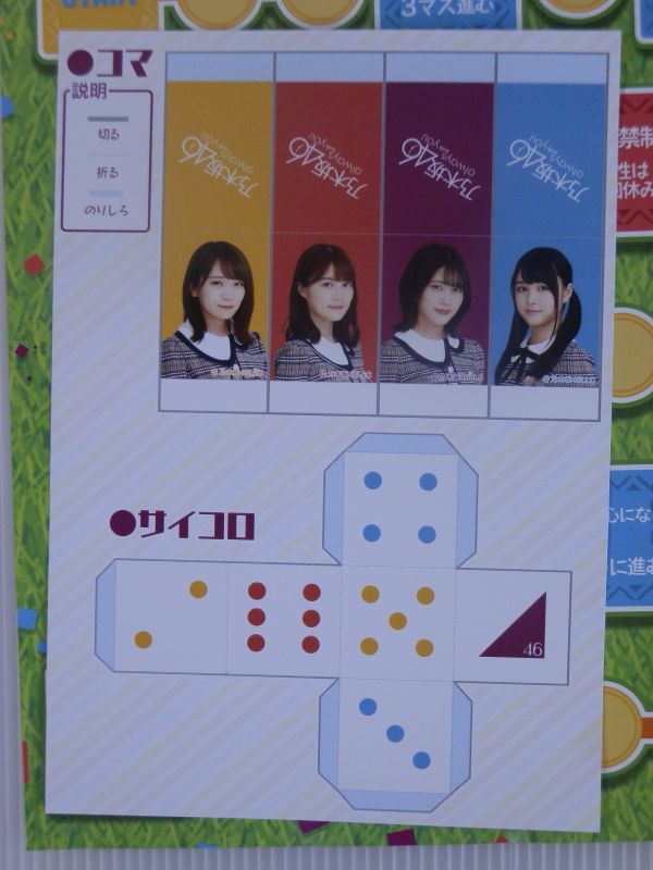 【乃木坂46】秘書の夏休み　スゴロク　双六_画像2