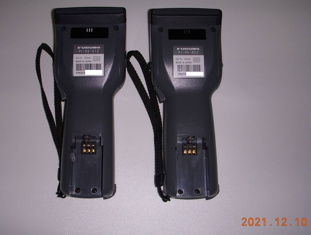 Yahoo!オークション - フルノ FURUNO PI-95-512 2台セット BHT-5000 Yahoo!オークション - フルノ FURUNO PI-95-512 2台セット BHT-5000