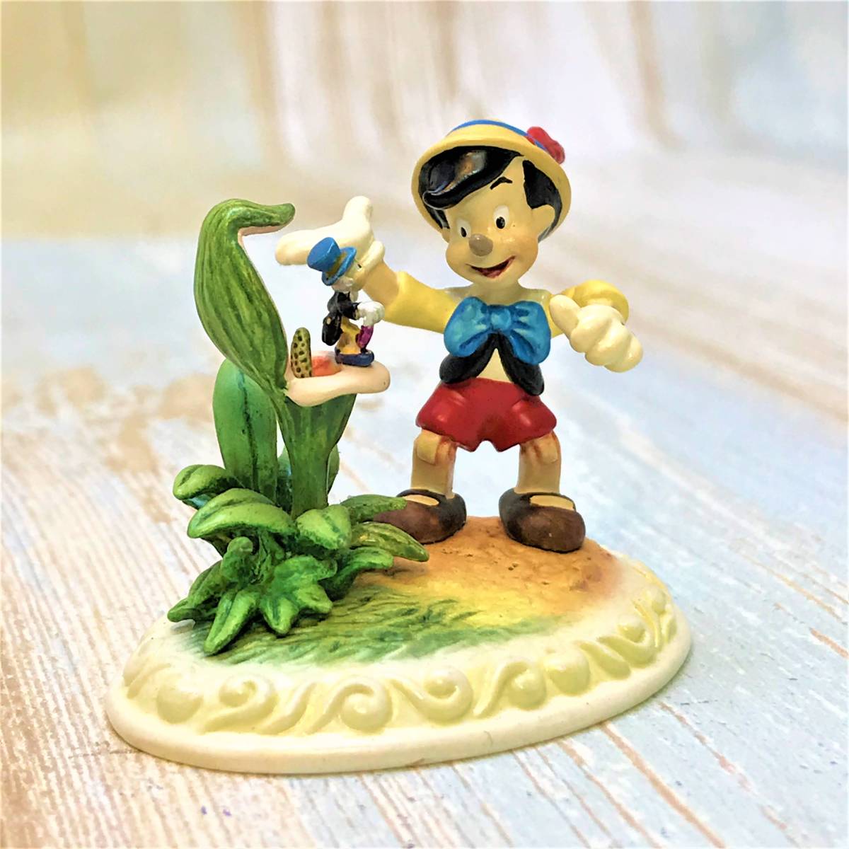 ピノキオ Pinocchio ジミニークリケット Jiminy Cricket OLSZEWSKI オルショウスキー フィギュア  ディズニーショーケース Disney TDL
