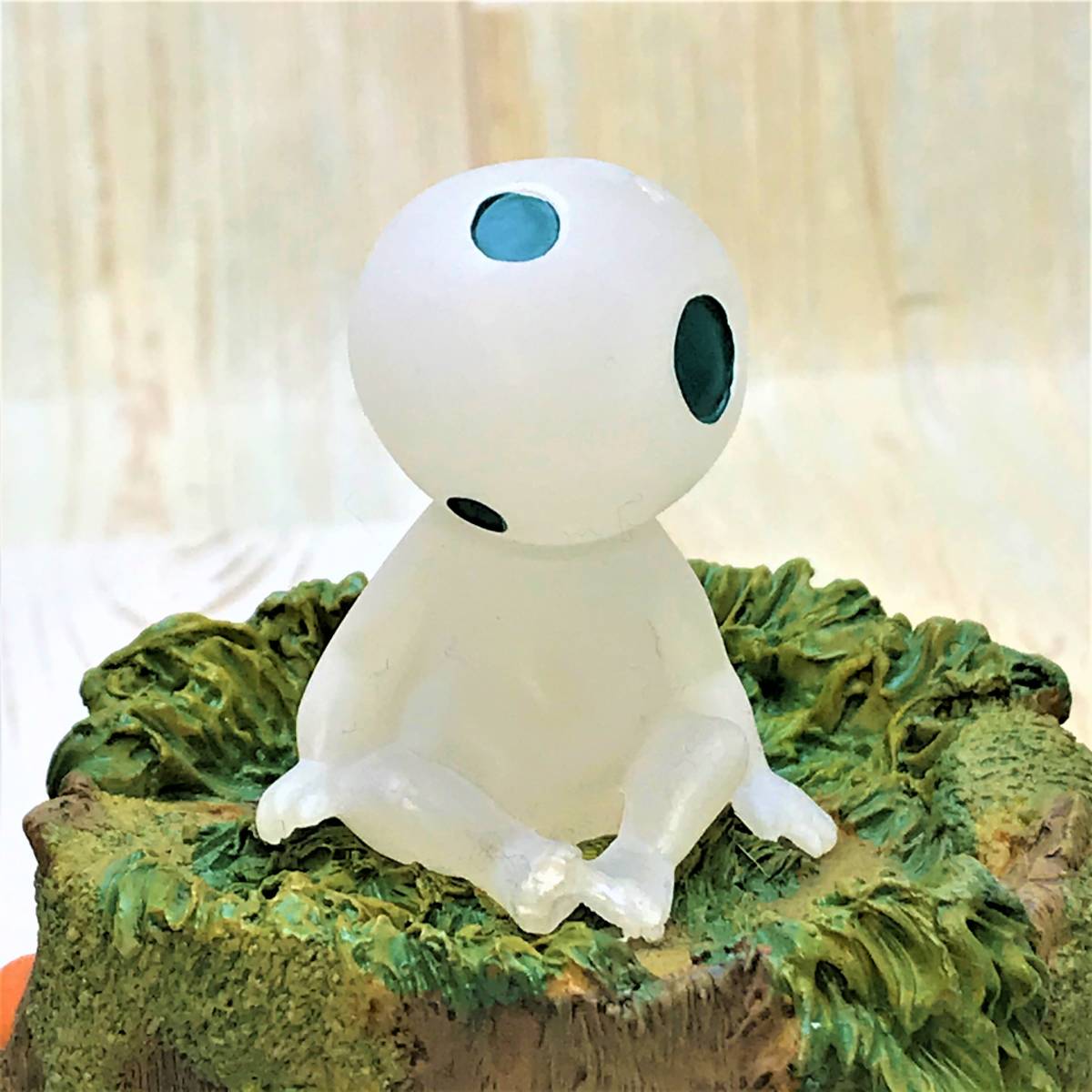  rare * Princess Mononoke kodama. sphere ... tree . Studio Ghibli * real fantasy light up with function figure two horse power case scratch 