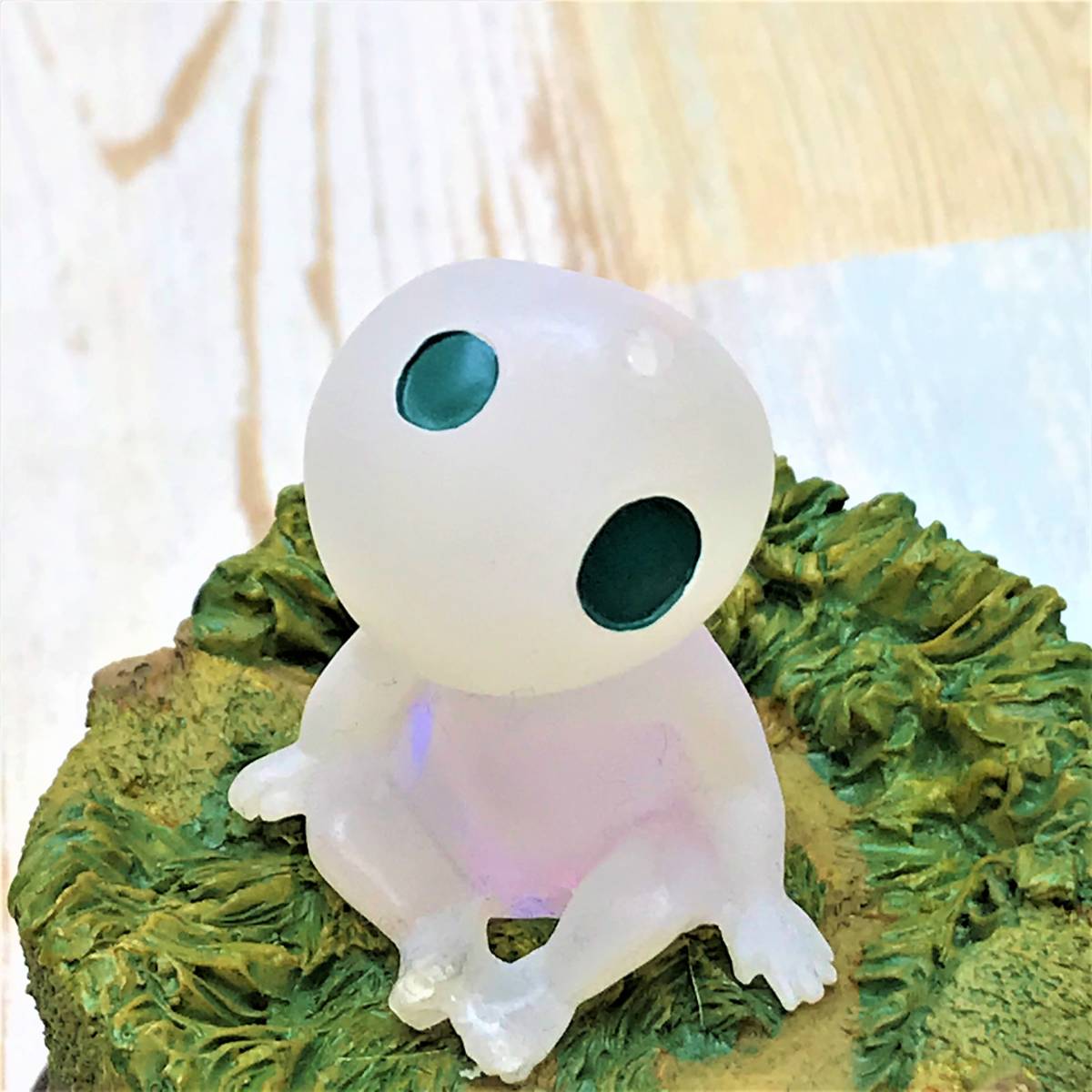  rare * Princess Mononoke kodama. sphere ... tree . Studio Ghibli * real fantasy light up with function figure two horse power case scratch 