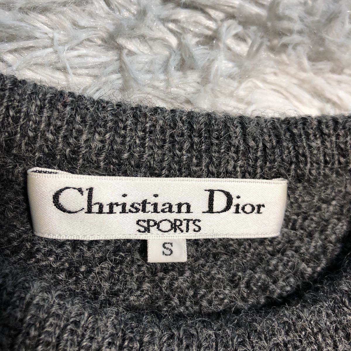 状態良 Christian Dior クリスチャンディオール ボーダー マルチカラー