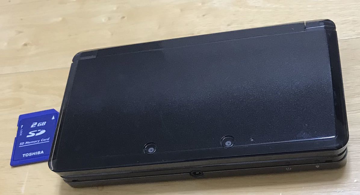 【動作確認済み】ニンテンドー3DS本体 コスモブラック 任天堂 Nintendo