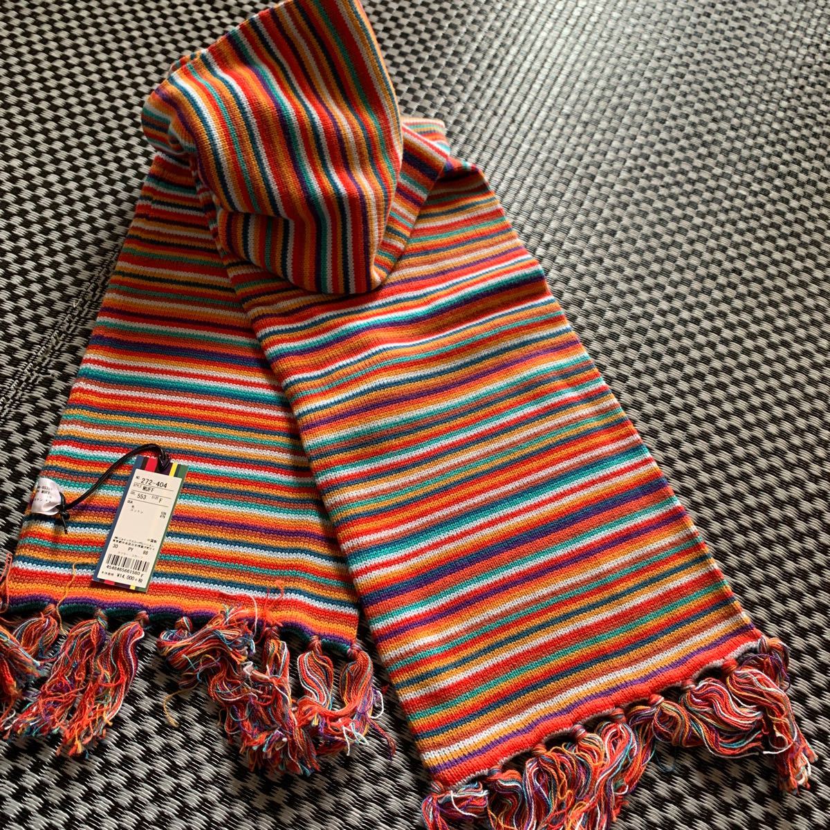 SALE/71%OFF】 新品タグ付き Paul smith カシミヤ マフラー