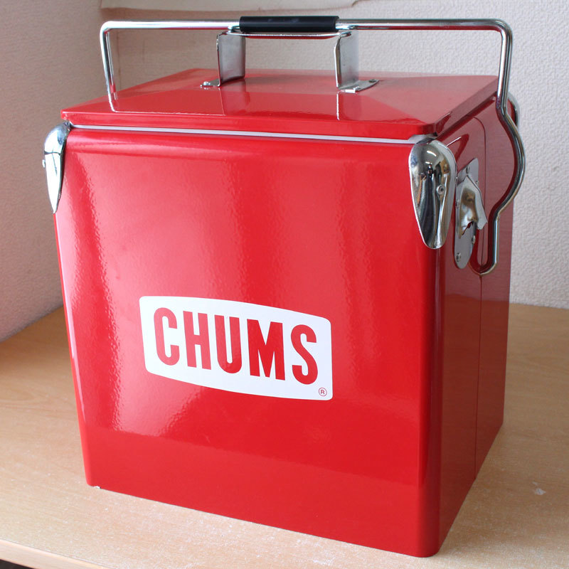 ヤフオク! - 【即決】CHUMS チャムス スチールクーラーボックス 1...