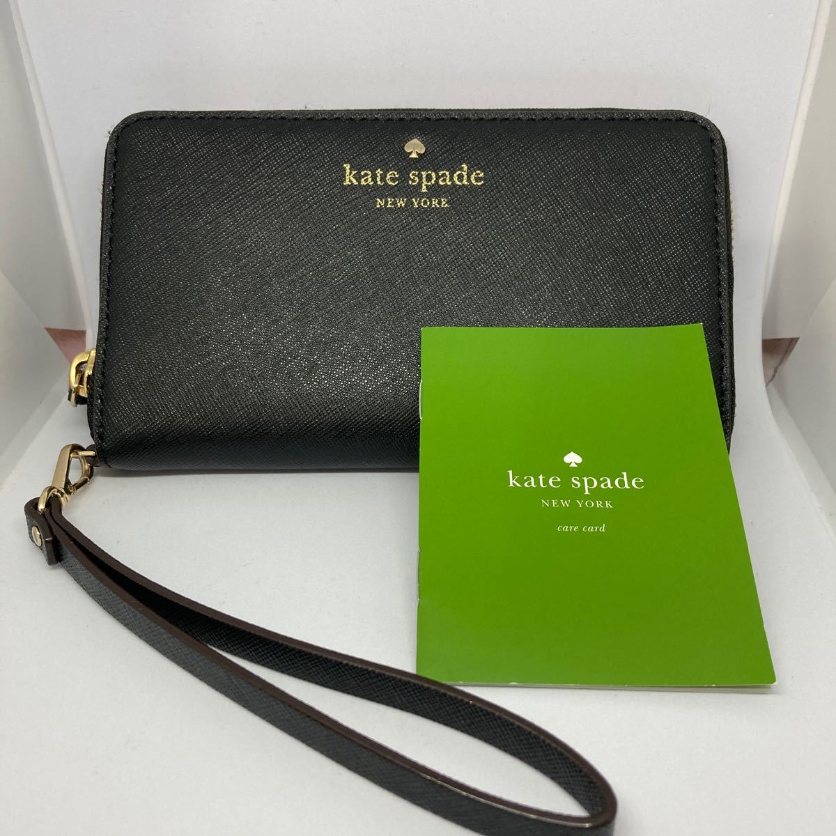 大阪超高品質 値下げ kate spade ラウンドファスナー長財布 新品