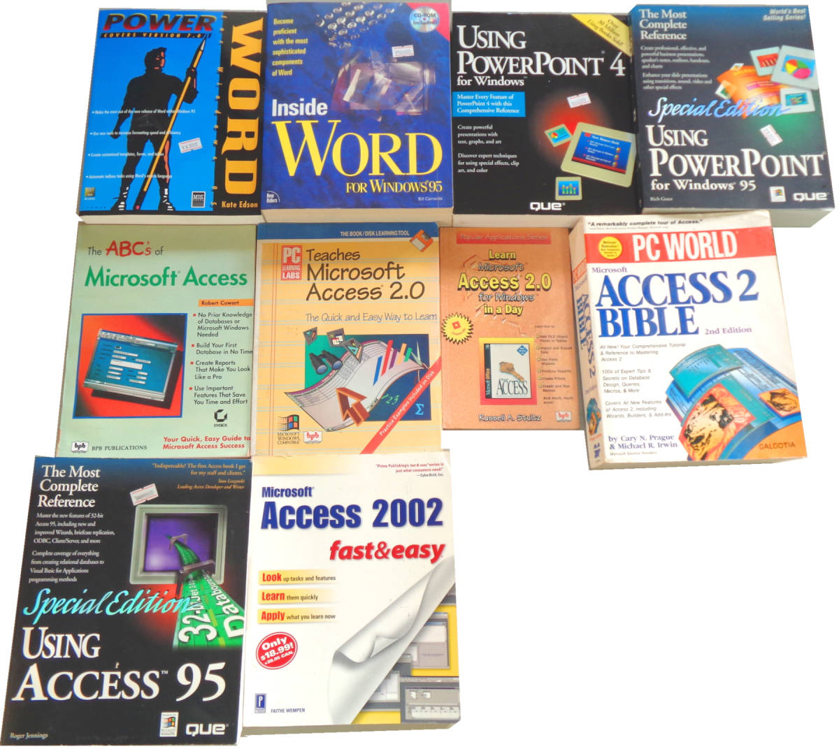 新古品 English PC Tutorial Books 英語版・日本語版マニュアル本 Lotus, WordPerfect, PageMaker, Access, PowerPoint, Word_画像3