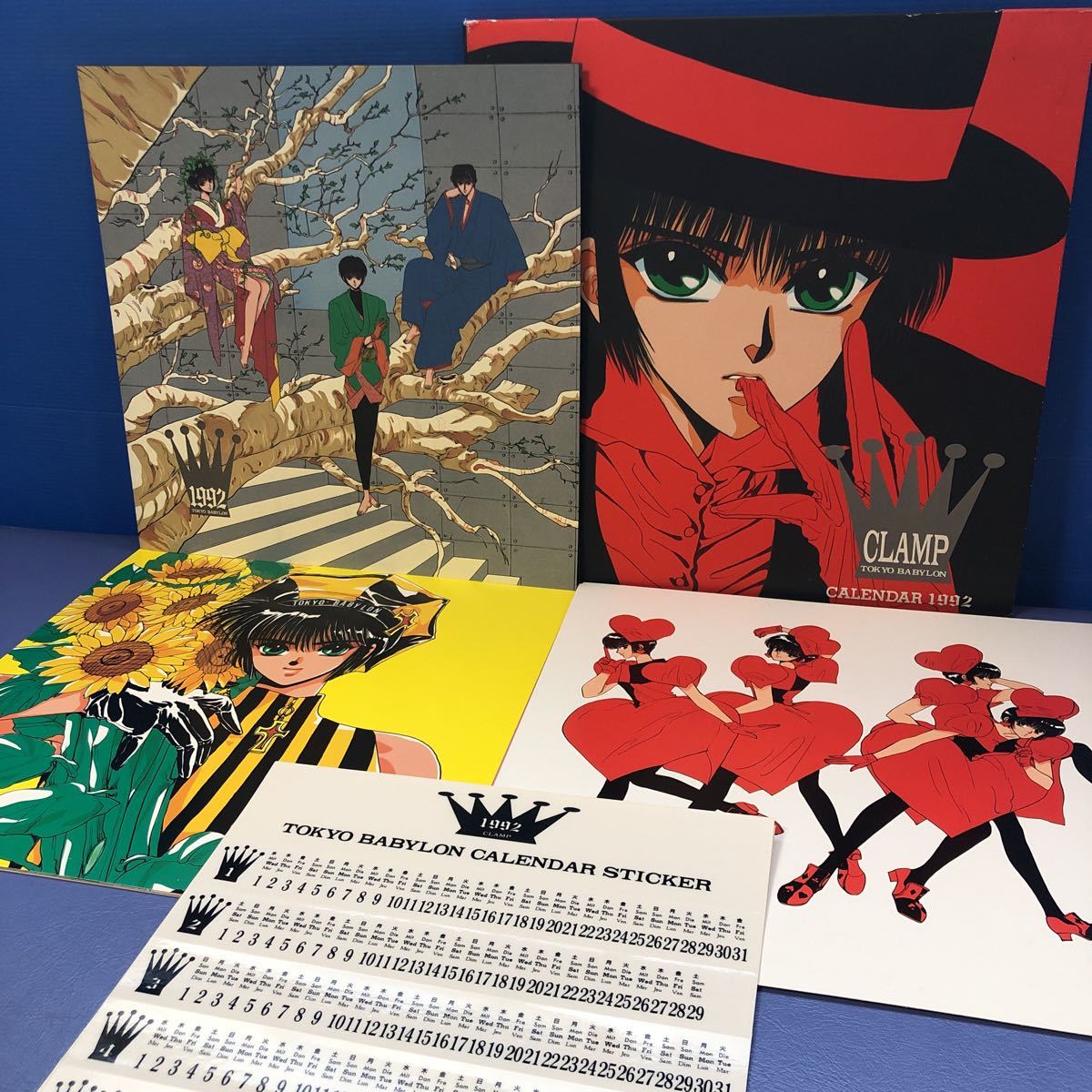 Yahoo!オークション - D LP CLAMP Tokyo Babylon Calendar 1992 Yahoo!オークション - D LP CLAMP Tokyo Babylon Calendar 1992
