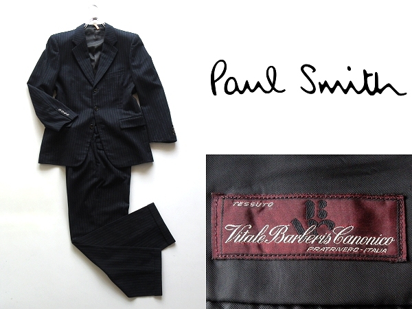 Paul Smith LONDON ポールスミス ロンドン カノニコ イタリア製生地 ...