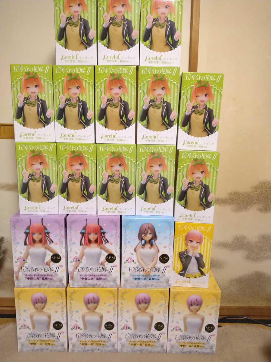 新品未開封 21点 五等分の花嫁∬ フィギュア セット まとめ売り