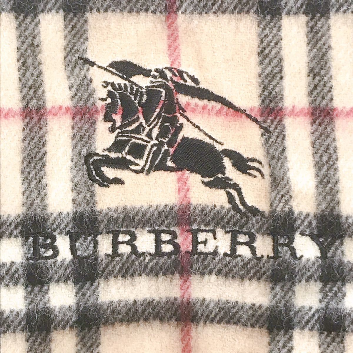 BURBERRY バーバリー ひざ掛け 膝掛け ひざかけ ウール100% ノバ 