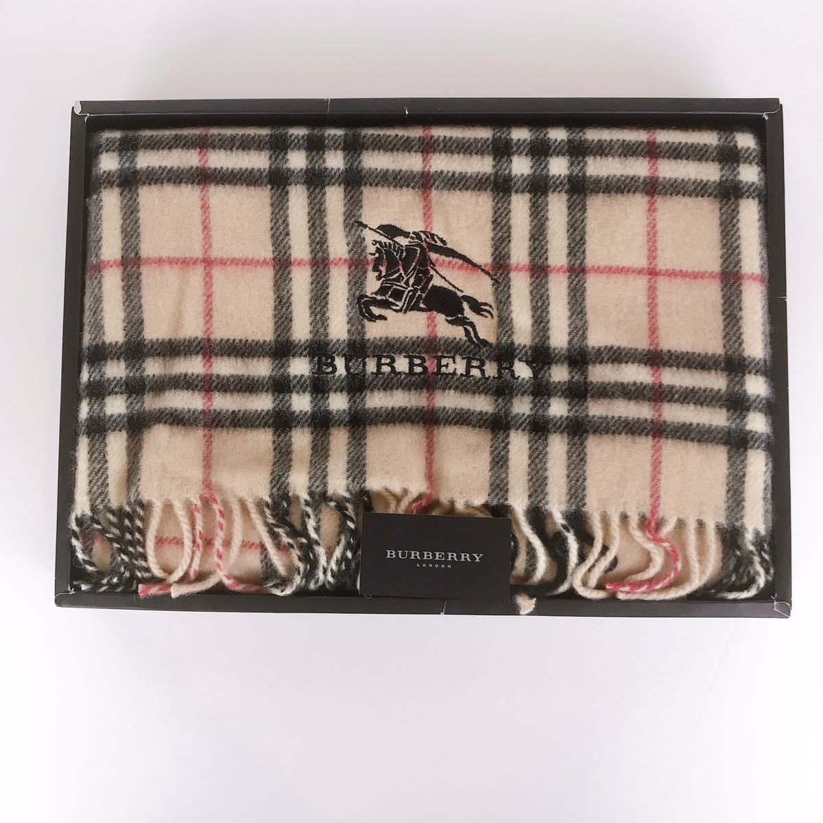 BURBERRY バーバリー ひざ掛け 膝掛け ひざかけ ウール100% ノバ