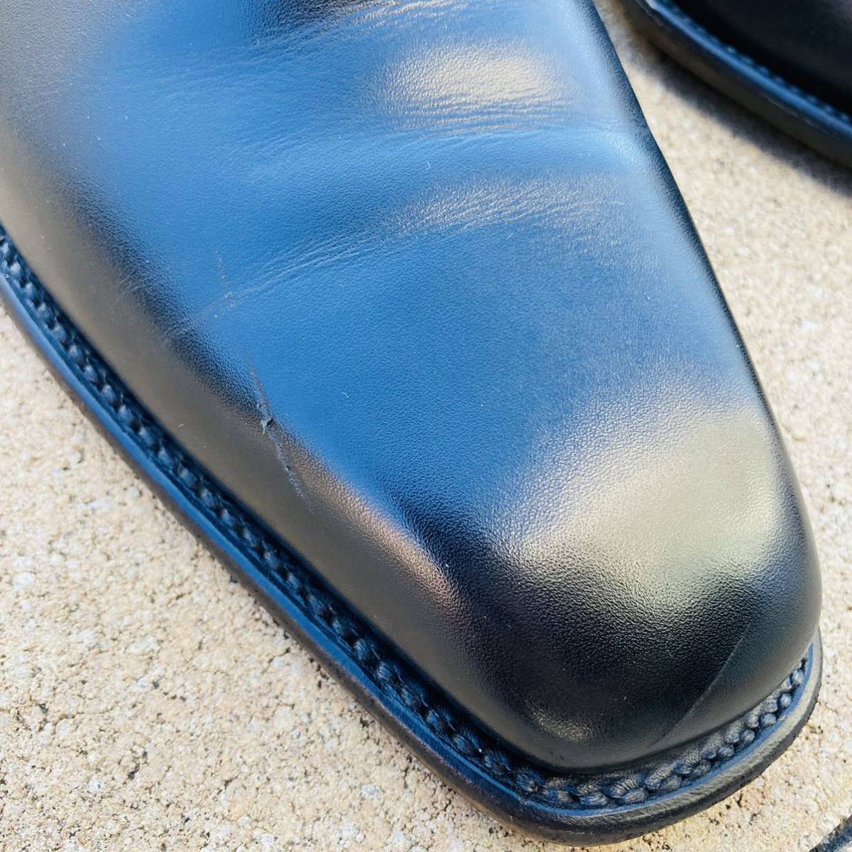 即決 Salvatore Ferragamo フェラガモ 8 5 約27cm ホールカット 即決 Salvatore Ferragamo フェラガモ 8 5 約27cm ホールカット
