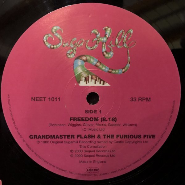 Grandmaster Flash & The Furious Five / Freedom , Superappin'_画像2