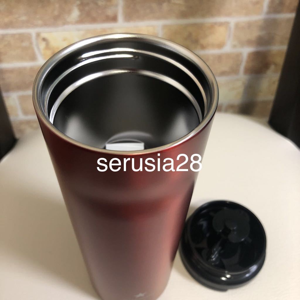 スターバックス リザーブ ステンレスタンブラー レッド＆ブロンズ 473ml タンブラー レッド ブロンズ グラデーション スタバ ステンレス_画像6