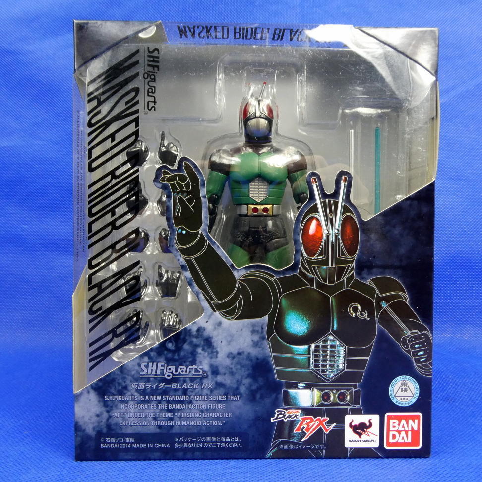  Kamen Rider *BLACK RX* overwhelming structure shape beautiful . super moveable figure * theater scene. repeated reality * Kamen Rider * Bandai * soul web *2014 year * free shipping 