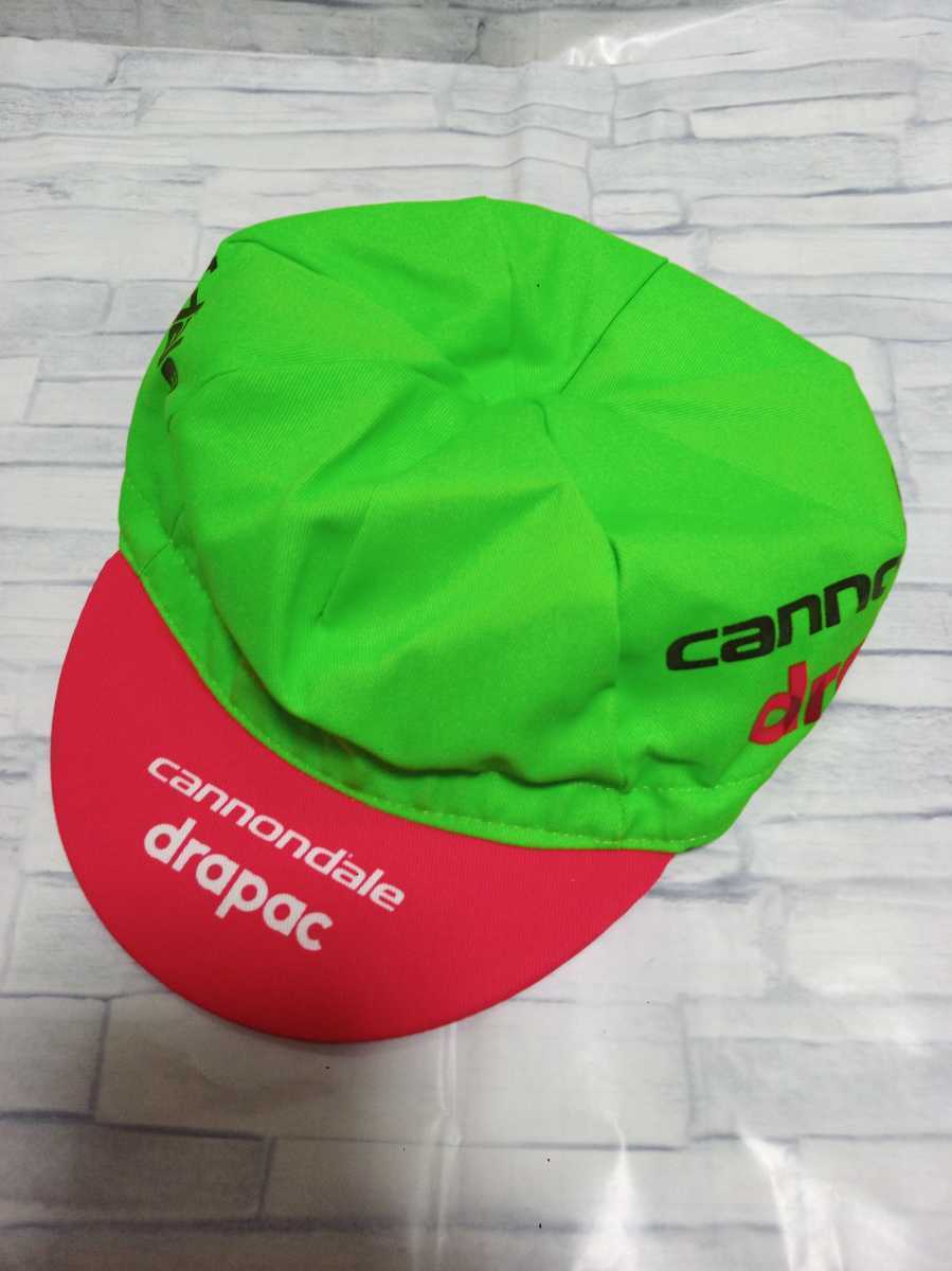 支給品　サイクルキャップ　Cannondale drapac　サイクルジャージ poc ロードバイク　キャノンデールドラパック　自転車　cap_画像1