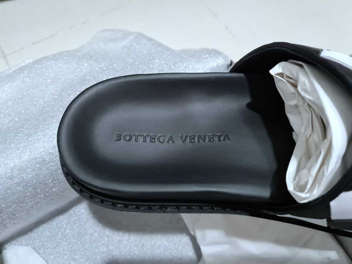 正規品 新品 未使用 BOTTEGA VENETA ボッテガヴェネタ SLIDE SANDAL スライド サンダル INTRECCIATO イントレチャート カーフスキン 26cm