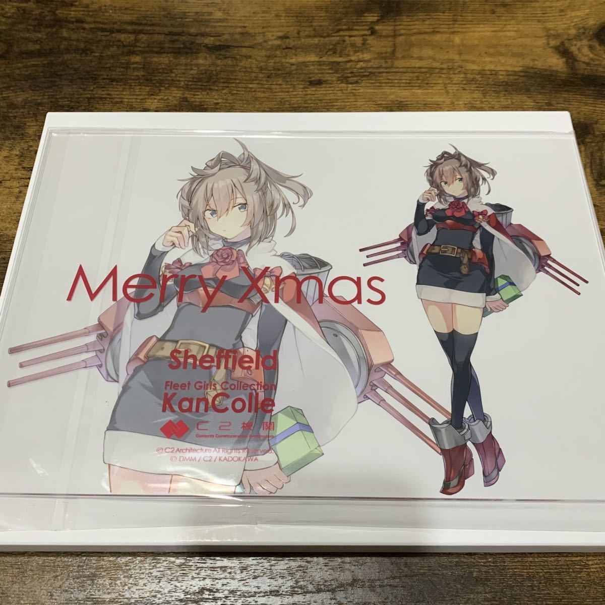 艦これ カレー機関 12th Sequence Xmas mode アクリルボード シェフィールド Sheffield