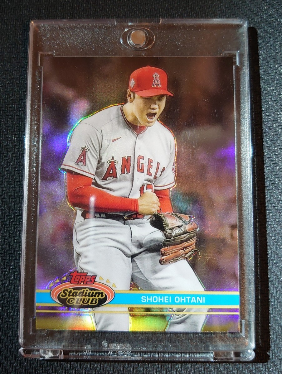 2021 Topps Stadium Club Chrome 大谷翔平 リフラクターカード｜Yahoo