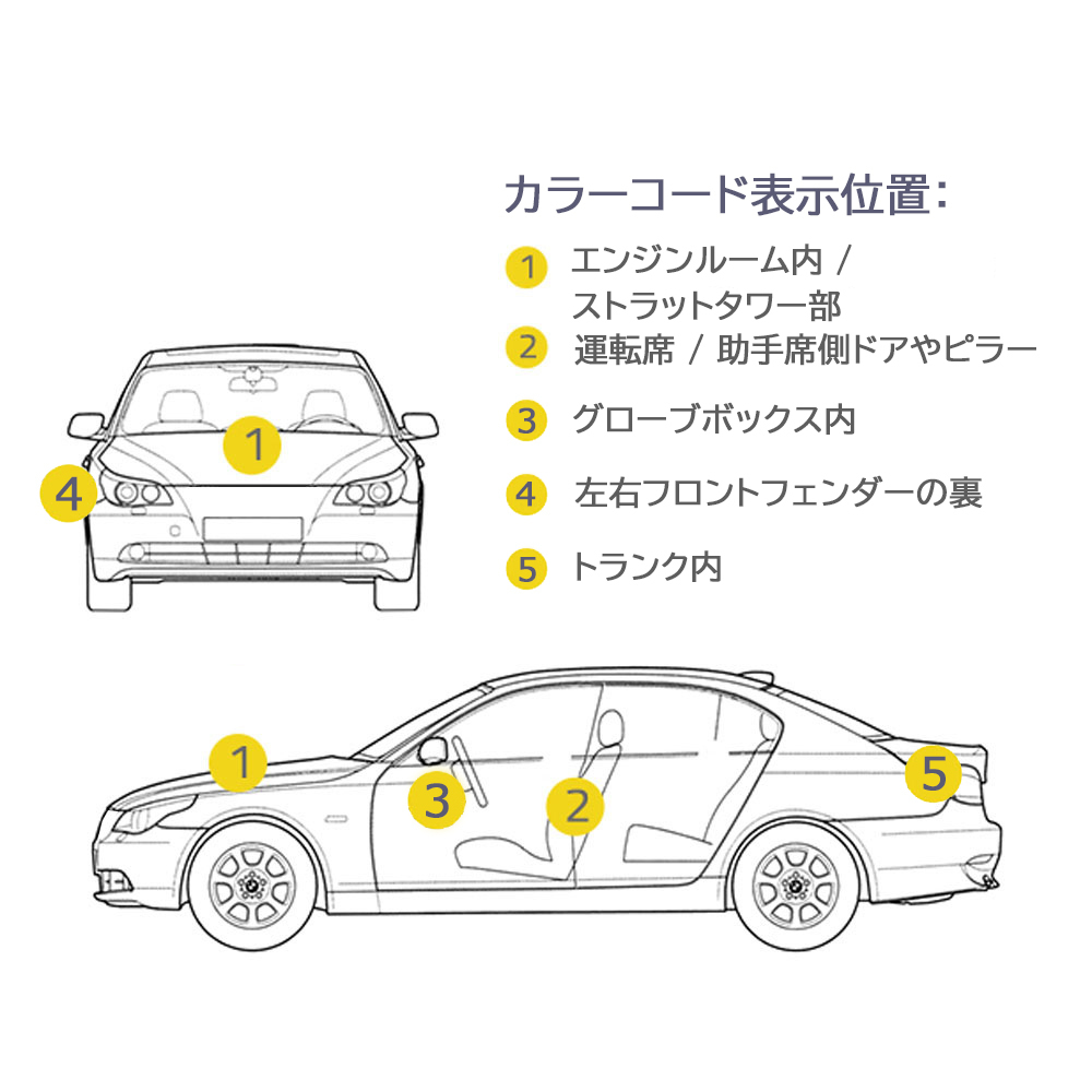 [FYRALIP] トランクスポイラー 純正色塗装済 Y15 High Kickタイプ アウディ用 A4 B8 前期 セダン用 ポン付け カラーコード：LY9C_画像6